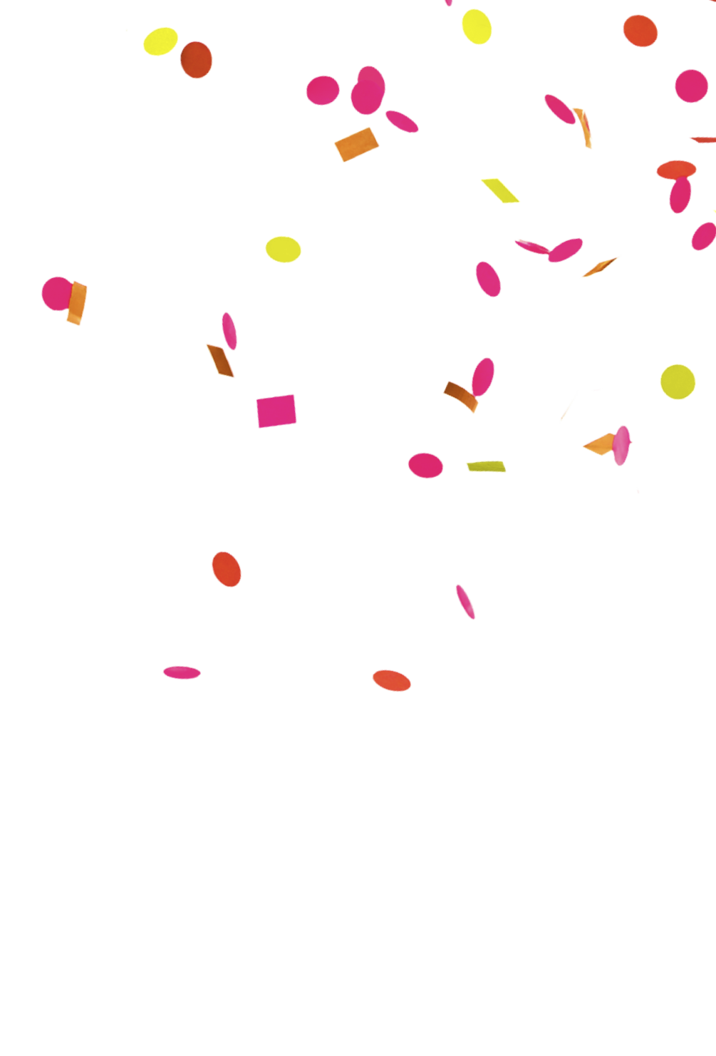 Confettis gauche